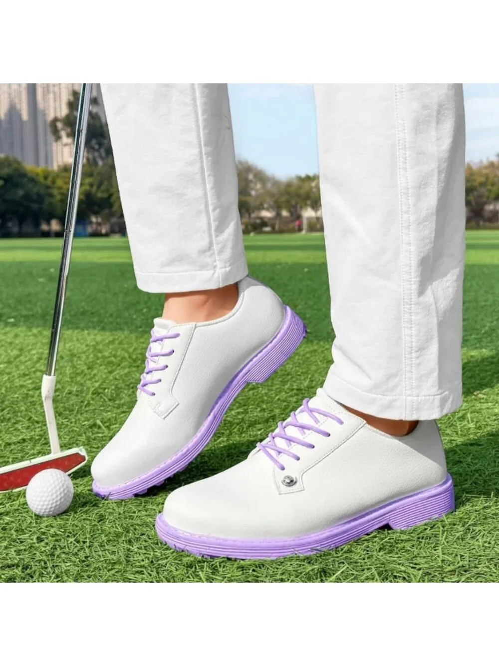 Spikeless Women's Golf Shoes - Stylish Sports Sneakers for Walking & Playing